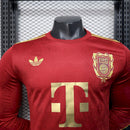 Camisa Bayern De Munique Aniversario De 125Anos 25/26 - Versão Jogador Manga Comprida