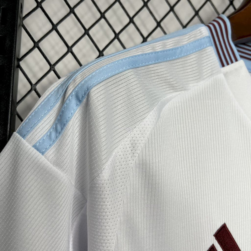 Camisa Aston Villa Villa Away 24/25 Castore Torcedor Masculina