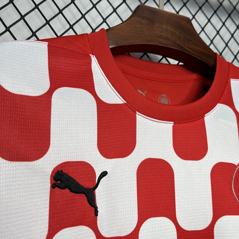 Camisa Girona Home 24/25 - Puma Torcedor Masculina
