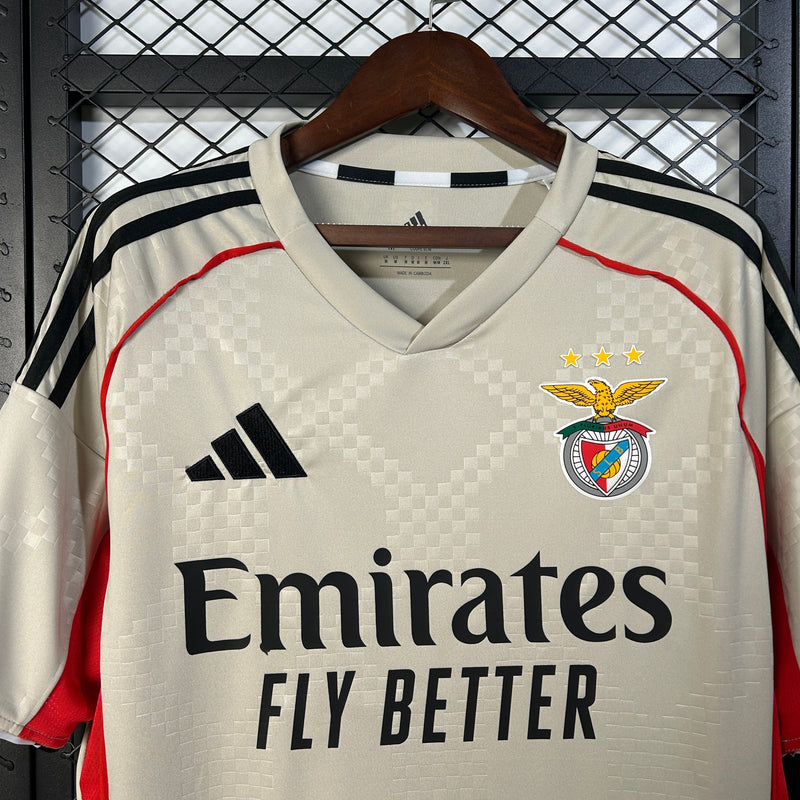 Benfica Away 25/26 - Adidas Torcedor Masculina - Lançamento