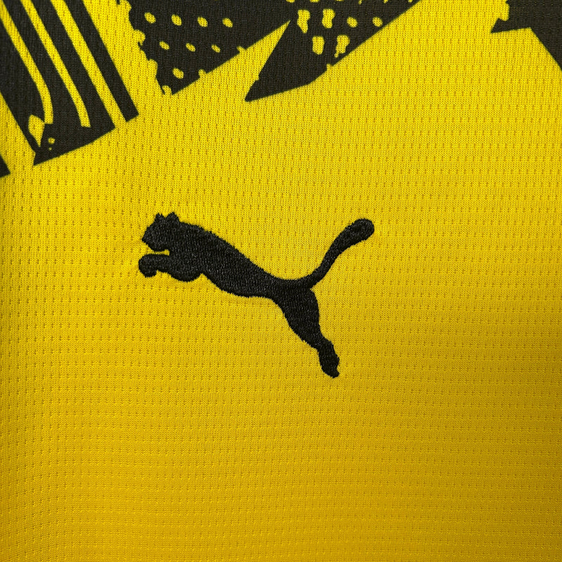 Camisa Borussia Dortmund Home 25/26 - Puma Torcedor Masculina - Lançamento