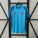 Camisa Flamengo Treino Azul 25/26 - Versão Torcedor - Lançamento