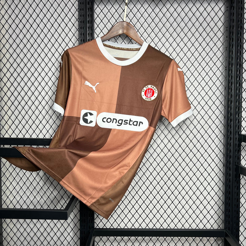 Camisa FC St. Pauli Home 24/25 - Torcedor Masculina