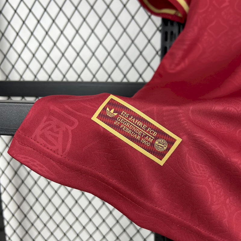 Camisa Bayern De Munique 24/25 Aniversario De 125 anos - Torcedor Masculina